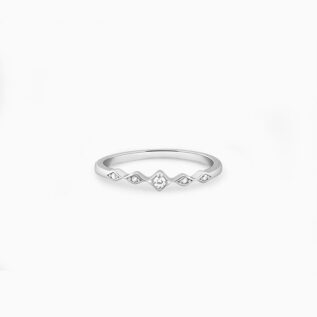 Silver Flamme Ring